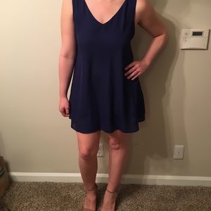 Navy boutique dress